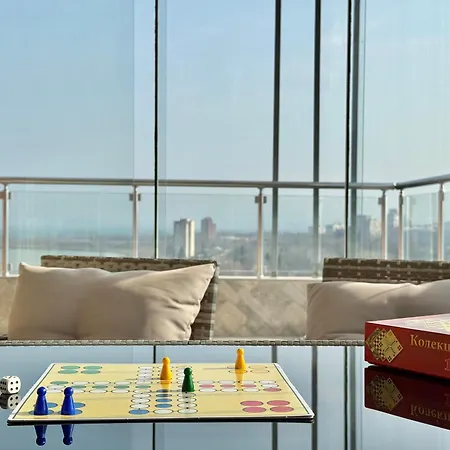 Seasky Smarthome Penthouse For 6 Guests With Private Parking 5 Minutes аway From And Centre Apartment Burgas City