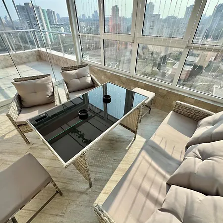 Seasky Smarthome Penthouse For 6 Guests With Private Parking 5 Minutes аway From And Centre * Burgas
