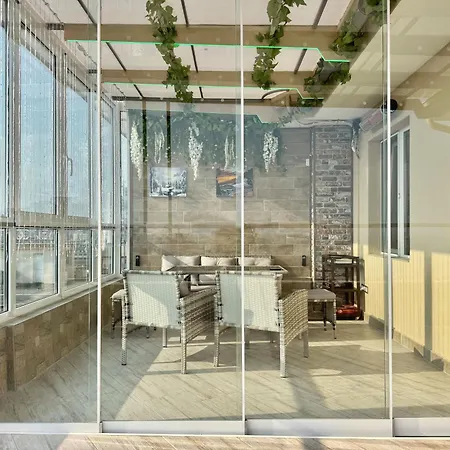 شقة Seasky Smarthome Penthouse For 6 Guests With Private Parking 5 Minutes аway From And Centre *